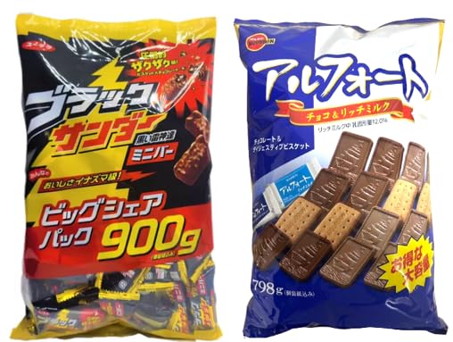 Amazon | 【アルフォート増量798g】ブラックサンダー/アルフォート